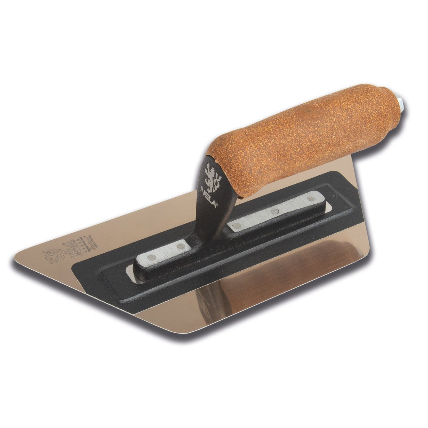 Premium Venezianische Glättekelle Supreme Flex Gold Trapezform (Rhombus)