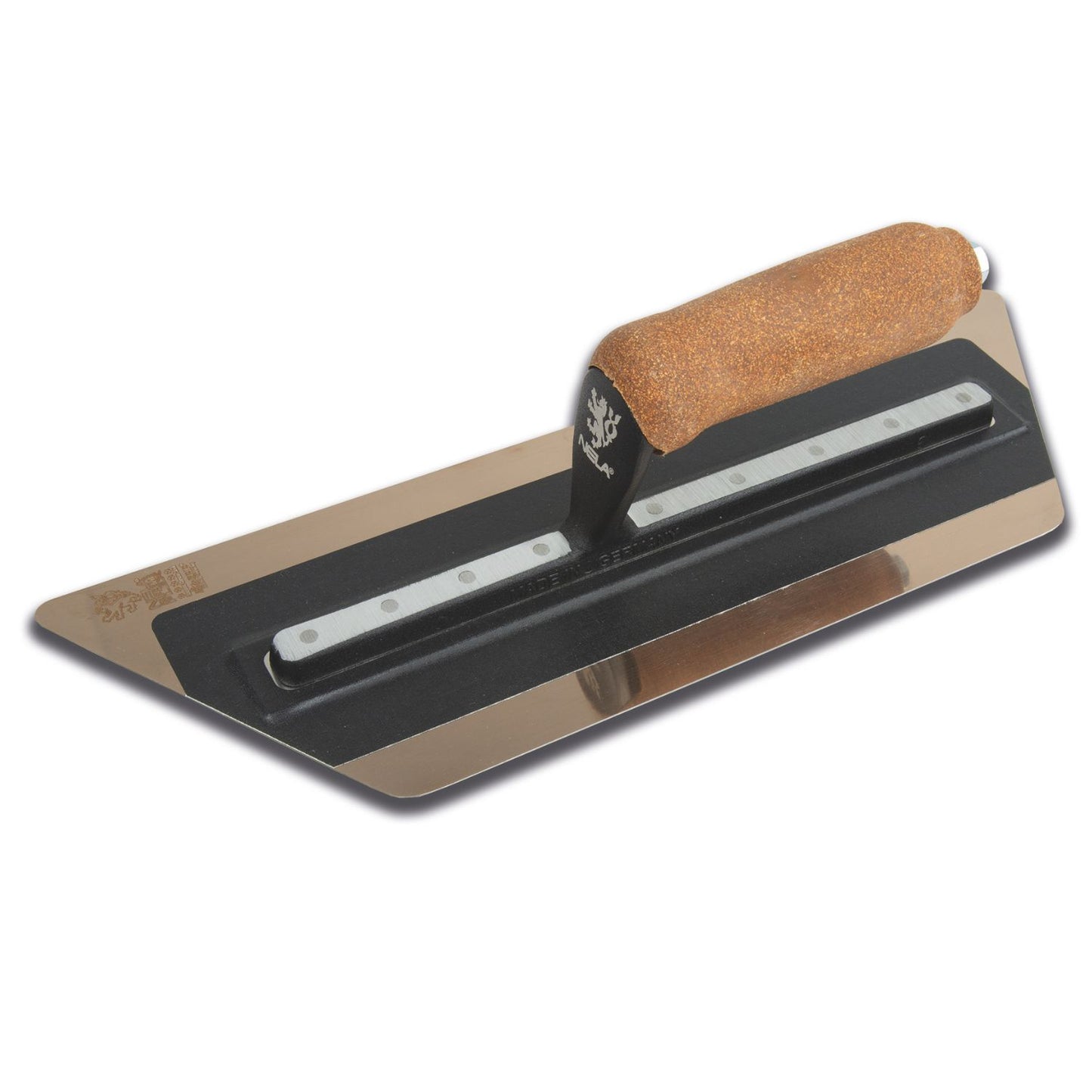 Premium Venezianische Glättekelle Supreme Flex Gold Trapezform (Rhombus)