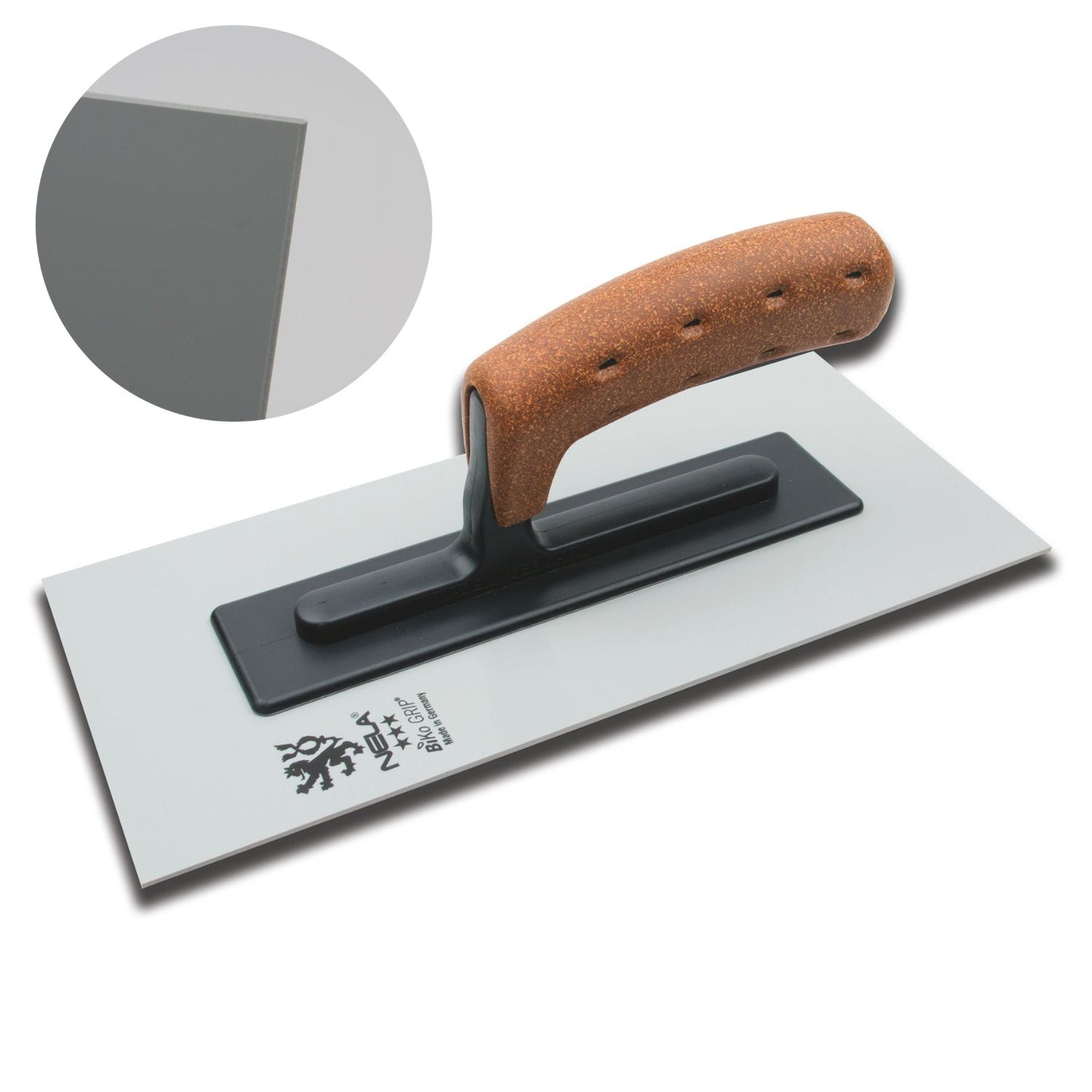 PVC-Glättekelle 280x130mm abgerundete Kanten