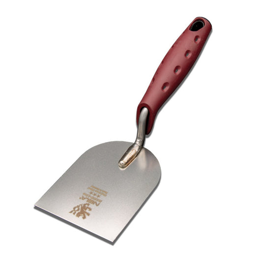 Basic Line Stuckateurspachtel rostfrei BiKo Softgriff weinrot