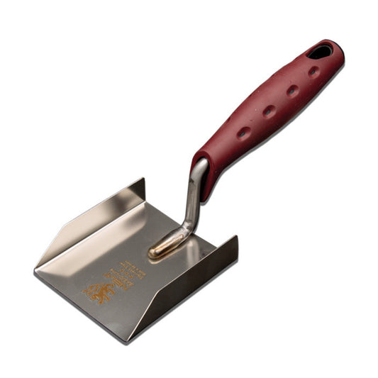 Basic Line Stuckateur-Eckenspachtel 90x80 mm rostfrei 2 Seiten aufgebogen