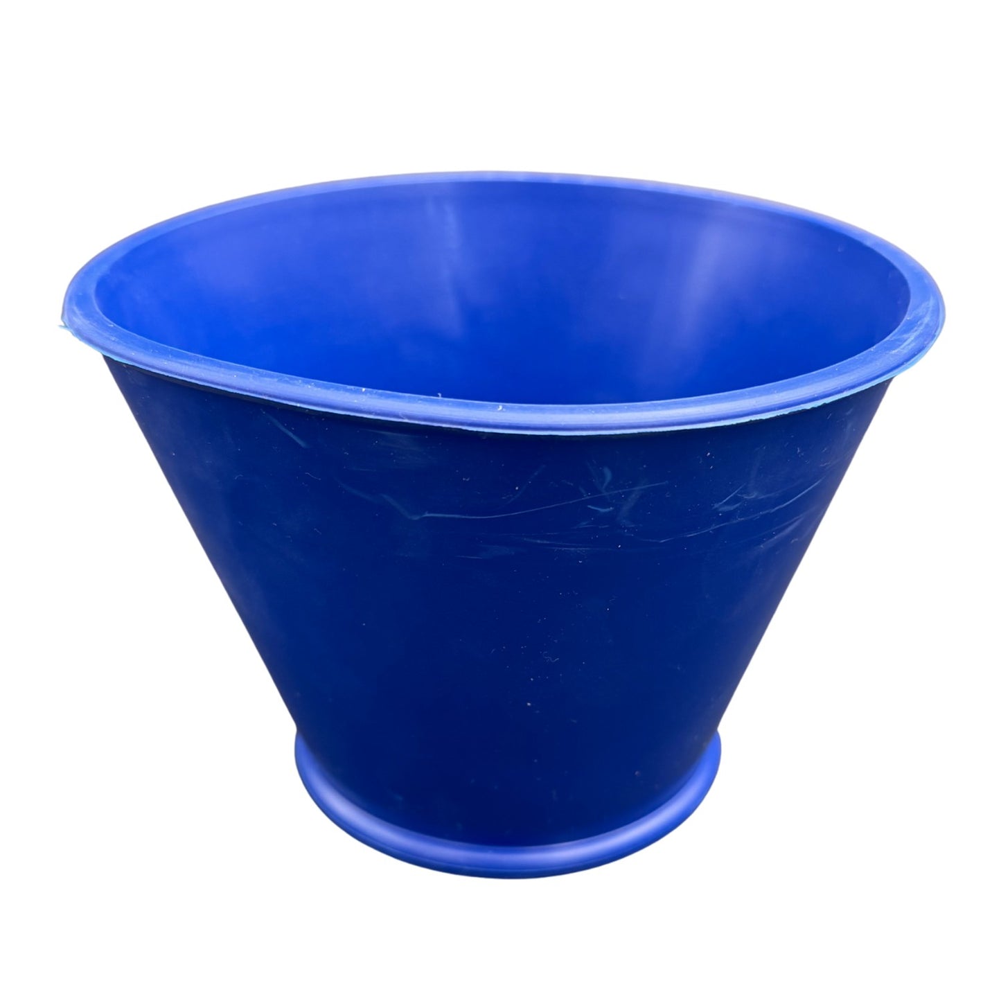 Profi Gipsbecher konisch mit Haltering neutral blau 1,1 Liter